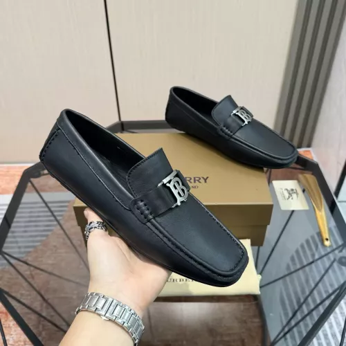 Replica Burberry Leather Shoes For Men #1330945 $100.00 USD for Wholesale