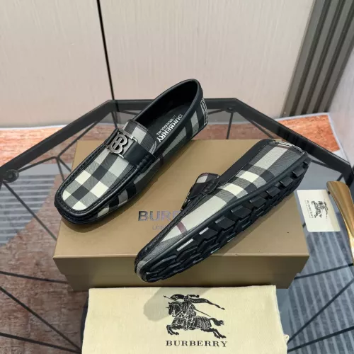 Replica Burberry Leather Shoes For Men #1330946 $100.00 USD for Wholesale