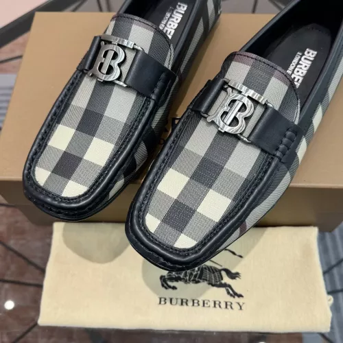 Replica Burberry Leather Shoes For Men #1330946 $100.00 USD for Wholesale