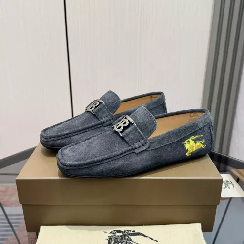 Replica Burberry Leather Shoes For Men #1330948 $100.00 USD for Wholesale