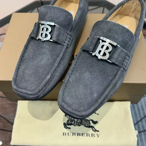 Replica Burberry Leather Shoes For Men #1330948 $100.00 USD for Wholesale