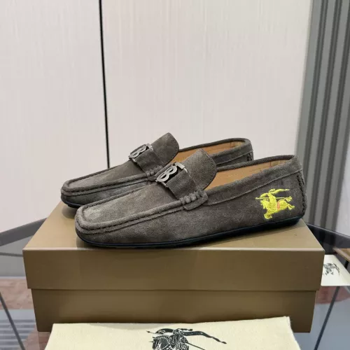 Replica Burberry Leather Shoes For Men #1330949 $100.00 USD for Wholesale