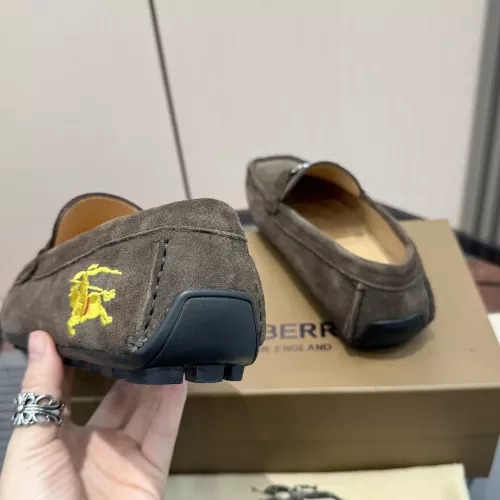 Replica Burberry Leather Shoes For Men #1330949 $100.00 USD for Wholesale