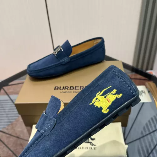 Replica Burberry Leather Shoes For Men #1330950 $100.00 USD for Wholesale
