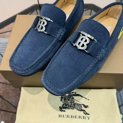 Replica Burberry Leather Shoes For Men #1330950 $100.00 USD for Wholesale