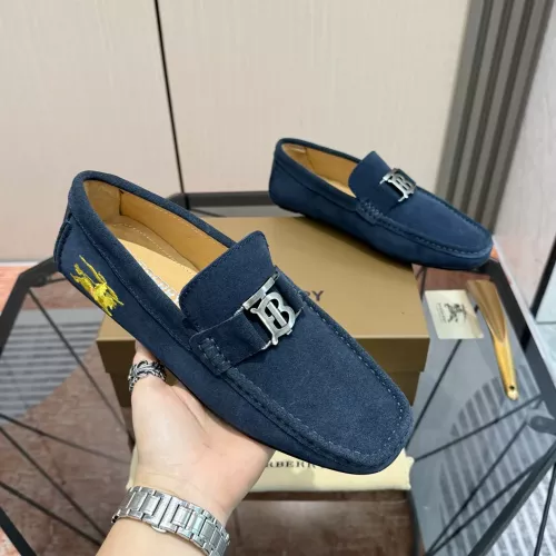 Replica Burberry Leather Shoes For Men #1330950 $100.00 USD for Wholesale