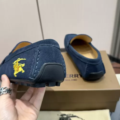 Replica Burberry Leather Shoes For Men #1330950 $100.00 USD for Wholesale