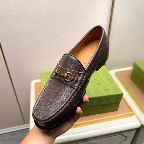 Replica Gucci Oxfords Shoes For Men #1330974 $88.00 USD for Wholesale
