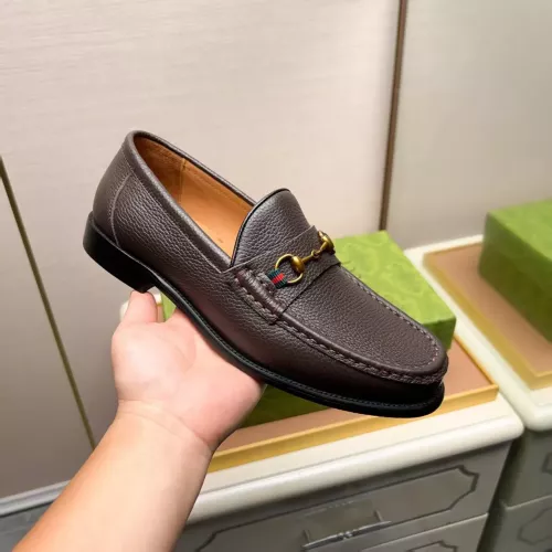 Replica Gucci Oxfords Shoes For Men #1330974 $88.00 USD for Wholesale