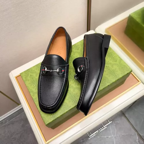Replica Gucci Oxfords Shoes For Men #1330975 $88.00 USD for Wholesale