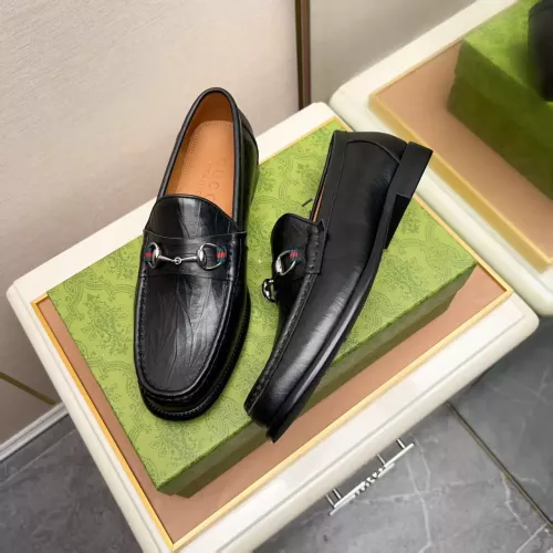 Replica Gucci Oxfords Shoes For Men #1330976 $88.00 USD for Wholesale