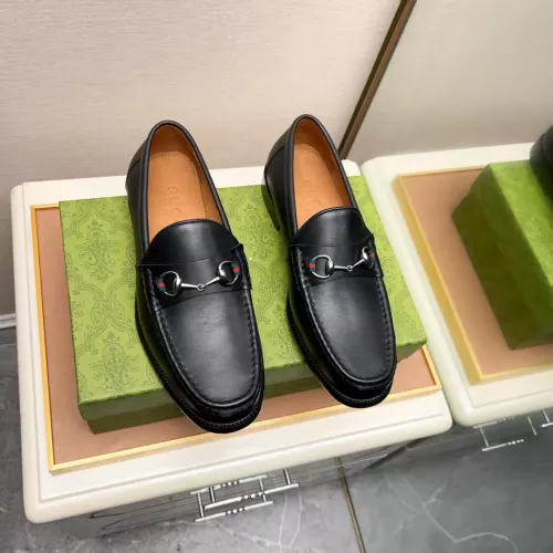 Replica Gucci Oxfords Shoes For Men #1330977 $88.00 USD for Wholesale
