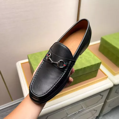 Replica Gucci Oxfords Shoes For Men #1330977 $88.00 USD for Wholesale