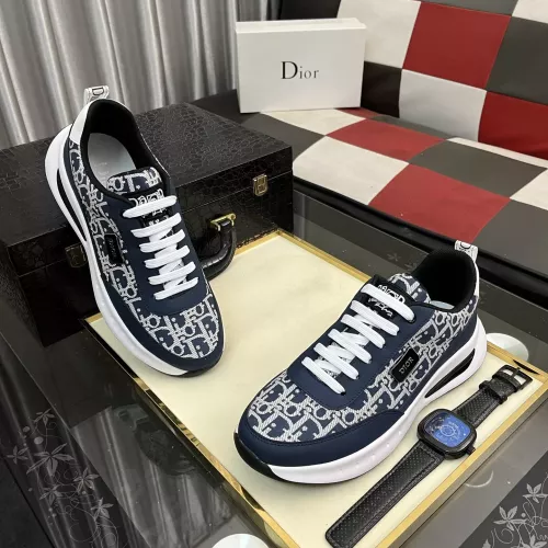 Replica Christian Dior Casual Shoes For Men #1330990 $82.00 USD for Wholesale