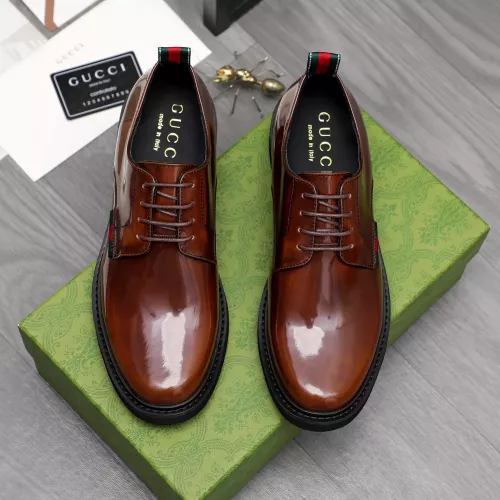 Replica Gucci Oxfords Shoes For Men #1330998 $100.00 USD for Wholesale
