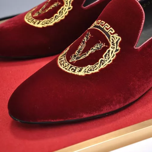 Replica Versace Leather Shoes For Men #1331027 $85.00 USD for Wholesale