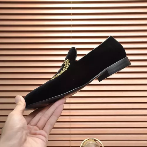 Replica Versace Leather Shoes For Men #1331028 $85.00 USD for Wholesale