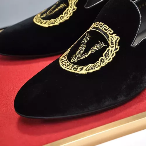 Replica Versace Leather Shoes For Men #1331028 $85.00 USD for Wholesale