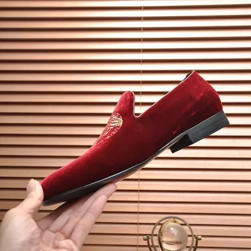 Replica Versace Leather Shoes For Men #1331029 $85.00 USD for Wholesale