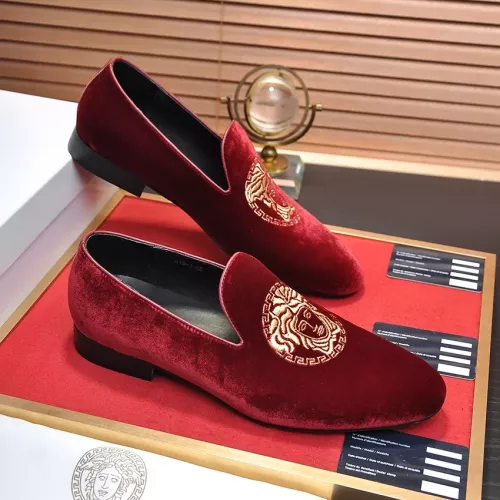 Replica Versace Leather Shoes For Men #1331029 $85.00 USD for Wholesale