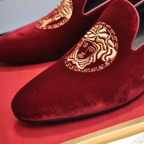 Replica Versace Leather Shoes For Men #1331029 $85.00 USD for Wholesale