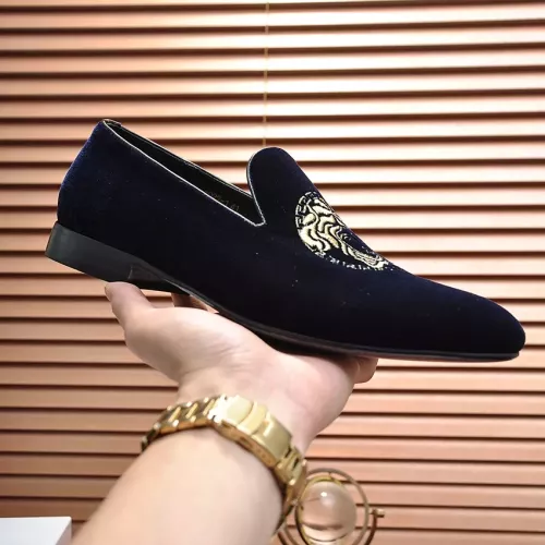 Replica Versace Leather Shoes For Men #1331030 $85.00 USD for Wholesale