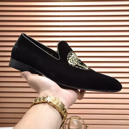 Replica Versace Leather Shoes For Men #1331031 $85.00 USD for Wholesale