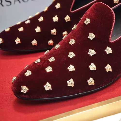 Replica Versace Leather Shoes For Men #1331034 $88.00 USD for Wholesale