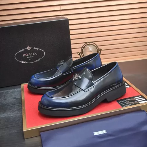 Cheap Prada Leather Shoes For Men #1331041, $$140.00 USD On Prada Leather Shoes