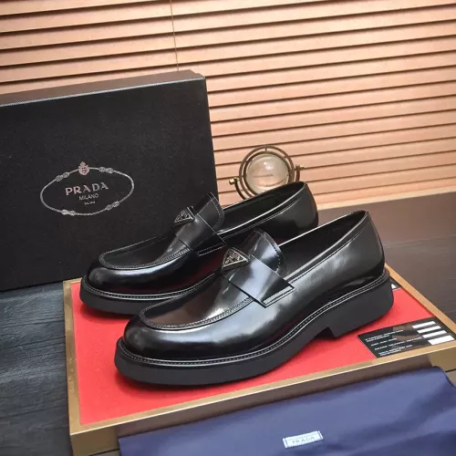 Cheap Prada Leather Shoes For Men #1331042, $$140.00 USD On Prada Leather Shoes