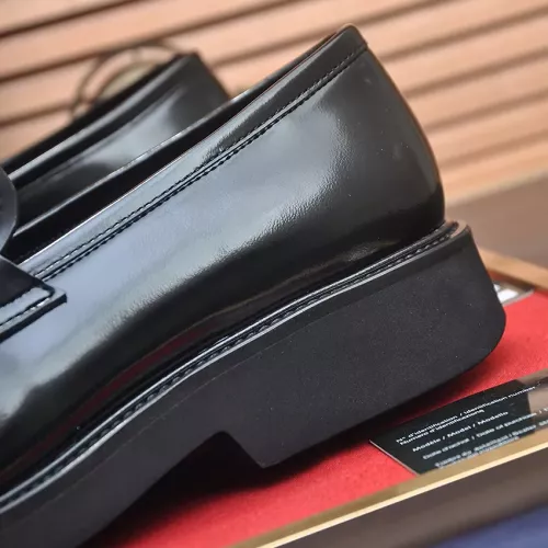 Replica Prada Leather Shoes For Men #1331042 $140.00 USD for Wholesale