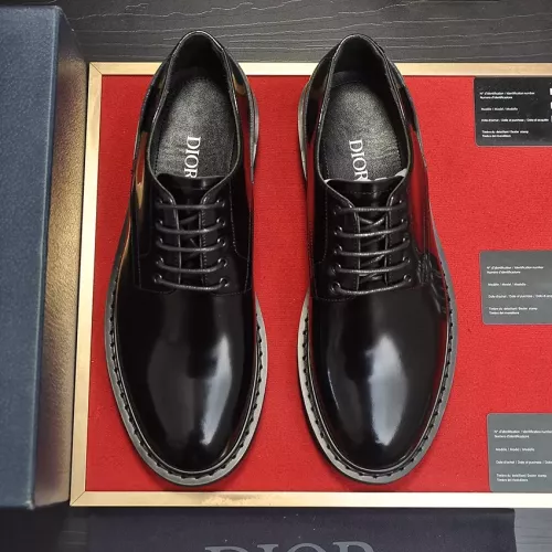 Replica Christian Dior Leather Shoes For Men #1331044 $102.00 USD for Wholesale
