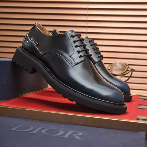 Replica Christian Dior Leather Shoes For Men #1331045 $102.00 USD for Wholesale