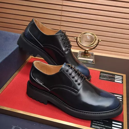 Replica Christian Dior Leather Shoes For Men #1331045 $102.00 USD for Wholesale