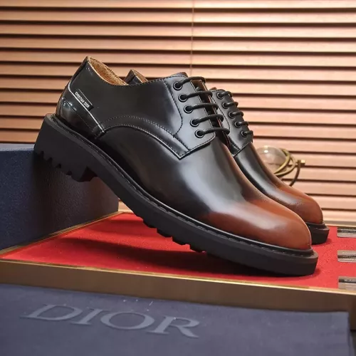 Replica Christian Dior Leather Shoes For Men #1331046 $102.00 USD for Wholesale
