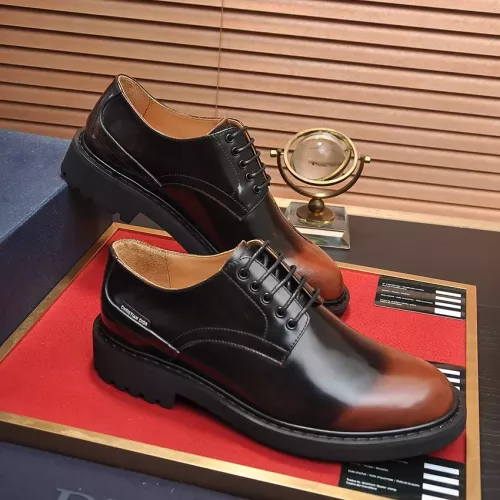 Replica Christian Dior Leather Shoes For Men #1331046 $102.00 USD for Wholesale