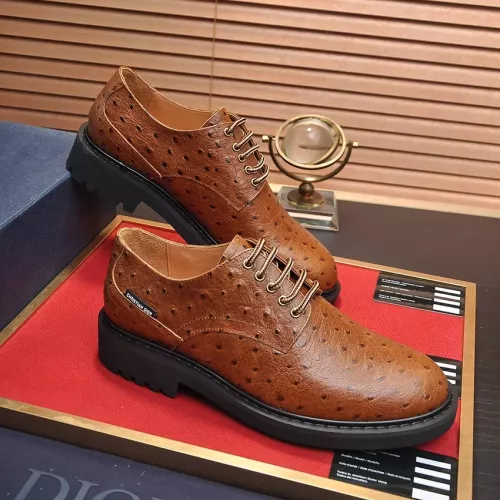 Replica Christian Dior Leather Shoes For Men #1331047 $102.00 USD for Wholesale