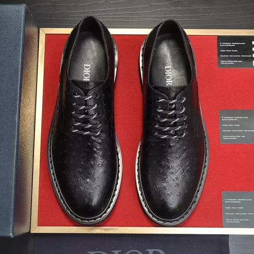 Replica Christian Dior Leather Shoes For Men #1331048 $102.00 USD for Wholesale