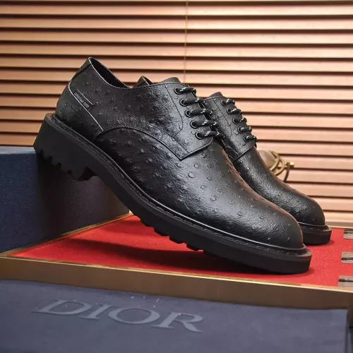 Replica Christian Dior Leather Shoes For Men #1331048 $102.00 USD for Wholesale