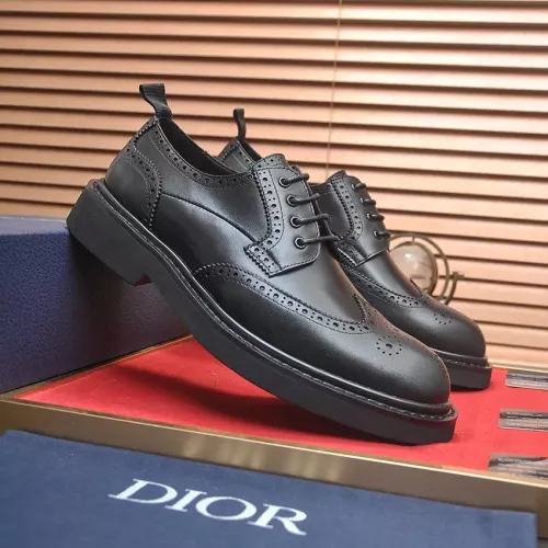 Replica Christian Dior Leather Shoes For Men #1331049 $140.00 USD for Wholesale