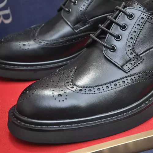 Replica Christian Dior Leather Shoes For Men #1331049 $140.00 USD for Wholesale