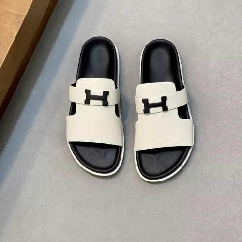 Replica Hermes Slippers For Men #1331075 $82.00 USD for Wholesale