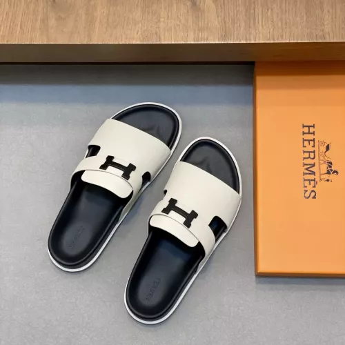 Replica Hermes Slippers For Men #1331075 $82.00 USD for Wholesale