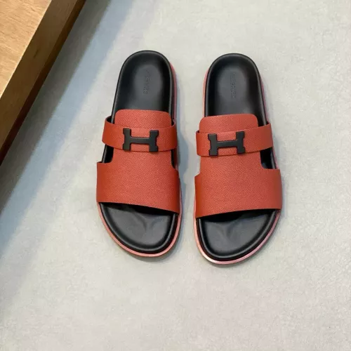 Replica Hermes Slippers For Men #1331078 $82.00 USD for Wholesale