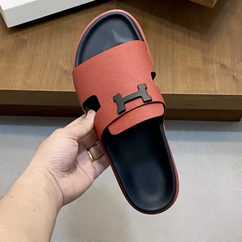 Replica Hermes Slippers For Men #1331078 $82.00 USD for Wholesale