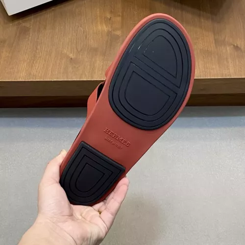 Replica Hermes Slippers For Men #1331078 $82.00 USD for Wholesale
