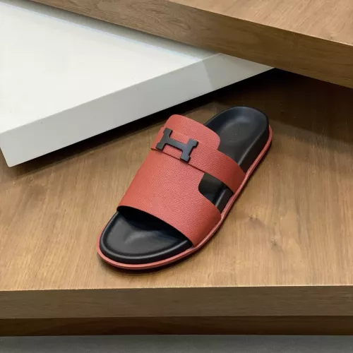 Replica Hermes Slippers For Men #1331078 $82.00 USD for Wholesale