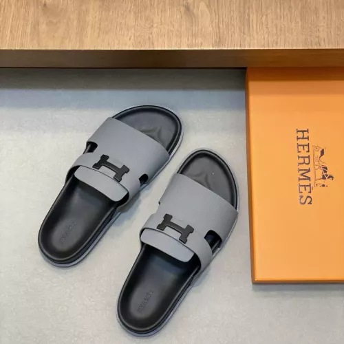Replica Hermes Slippers For Men #1331079 $82.00 USD for Wholesale