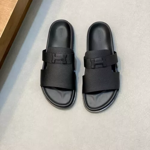 Replica Hermes Slippers For Men #1331080 $82.00 USD for Wholesale
