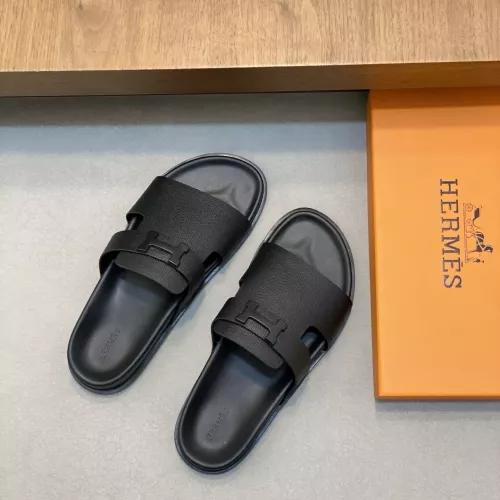 Replica Hermes Slippers For Men #1331080 $82.00 USD for Wholesale